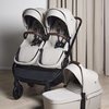Beemoo Pro Twin 2 Geschwisterwagen inkl. Liegewanne, Latte Beige