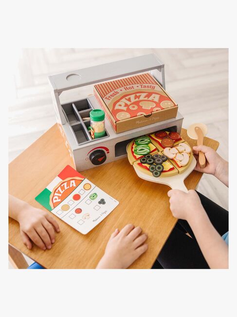 Melissa & Doug Top & Bake Pizzatheke Spielset