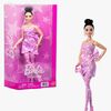 Barbie Deluxe Style Puppe mit Rosa Jeanskleid