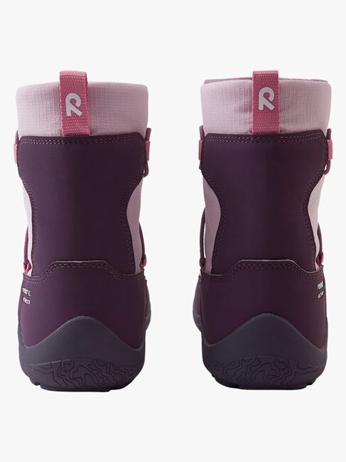 Reimatec Ensilumi Barefoot Jr Winterstiefel, Deep Purple