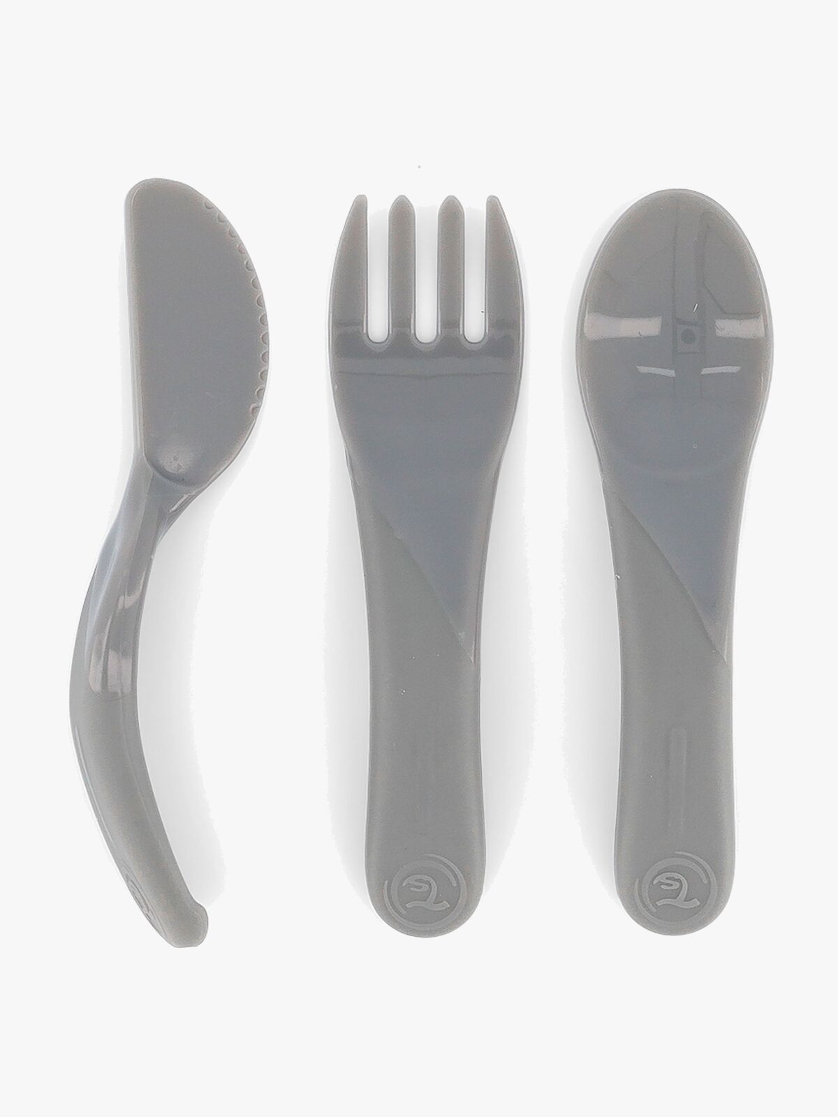 Twistshake Esslernbesteck, Grau