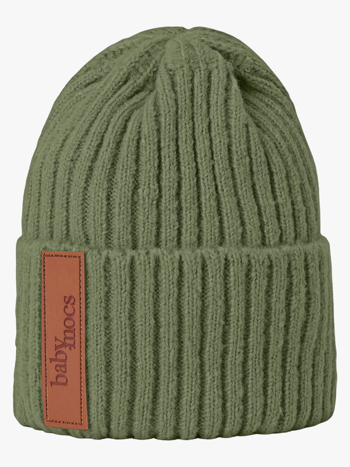 BabyMocs Strickmütze, Olive