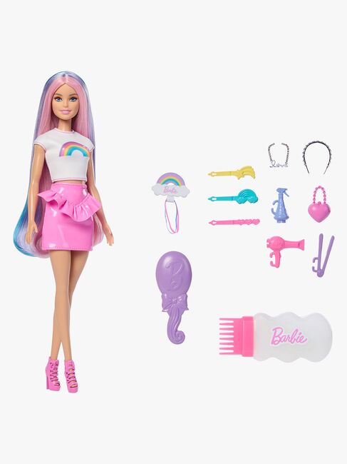 Barbie Spielset Frisör Rainbow Sparkle