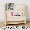 Alice & Fox Canvas  Mini Bücherregal, Natur