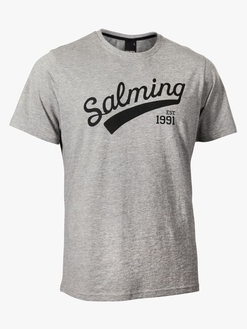 Salming Logo Tee JR T-Shirt, Grey