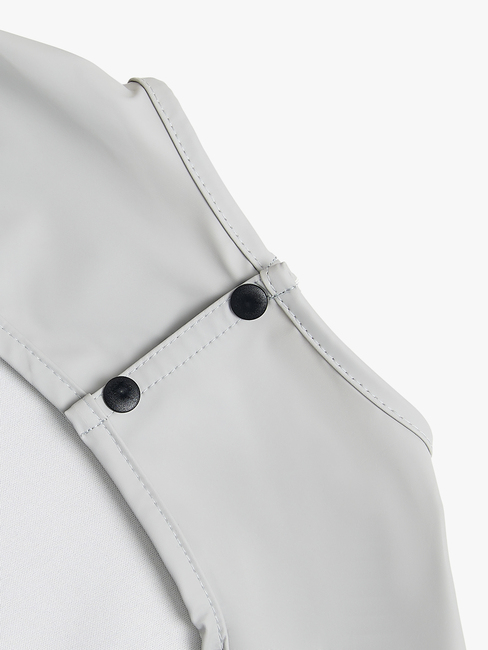 Beemoo CARE Bib Langärmliges Lätzchen, Light Grey