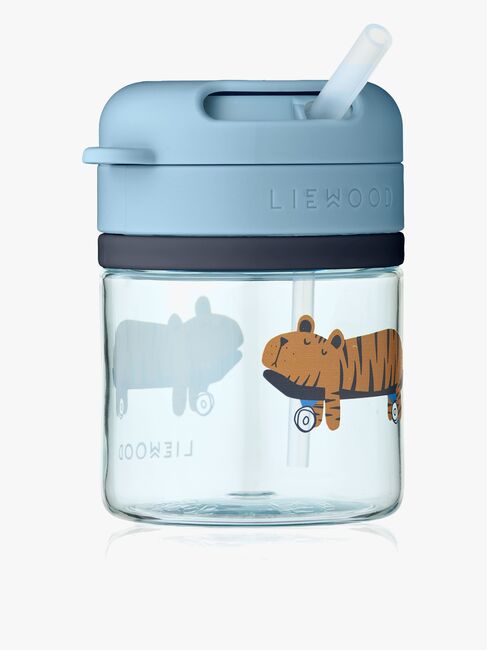 LIEWOOD Pavia Tritan Trinkhalmbecher 280 ml, Fun/Beach Blue