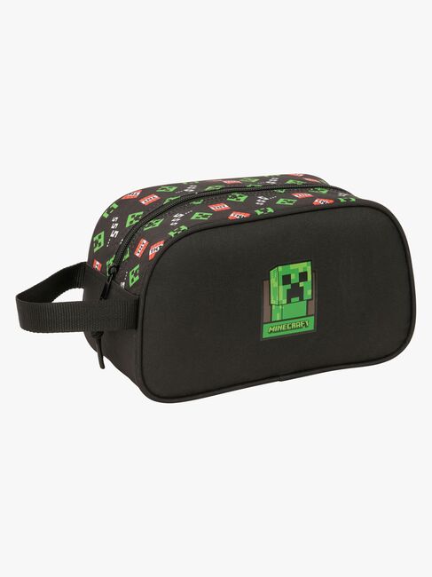 Minecraft Kulturbeutel, Schwarz