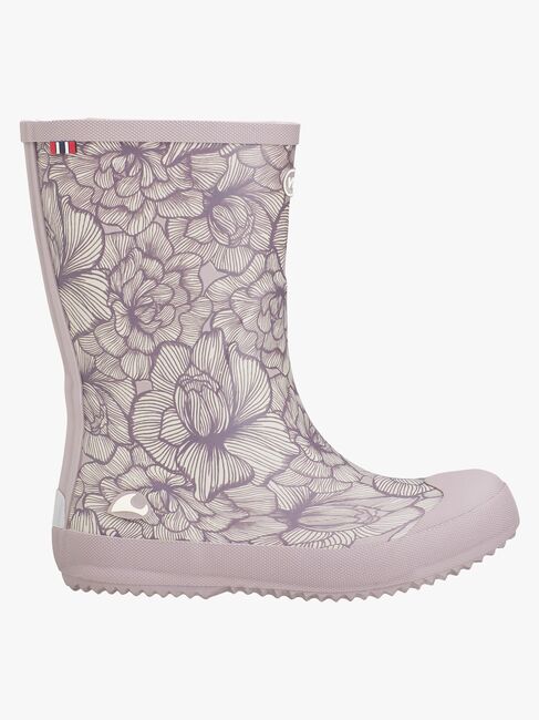 Viking Indie Print Gummistiefel, Dusty Pink/Cream