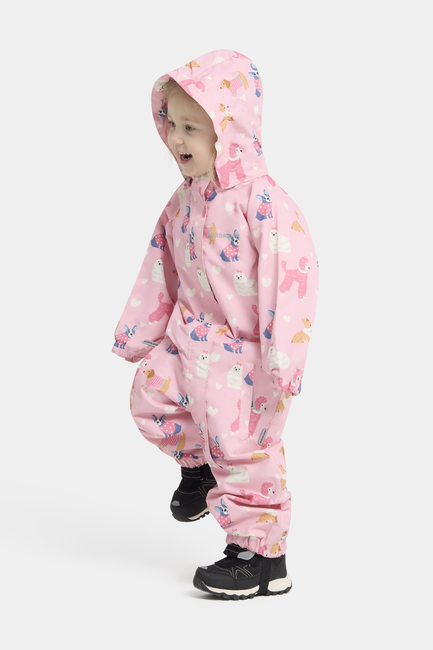 Nordbjørn Skaftö Outdoor-Overall, Puppy Love Candy Pink
