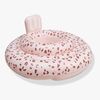 Swim Essentials Baby Schwimmring, Old Pink Leopard