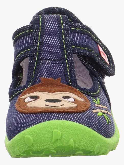 Superfit Spotty Hausschuhe, Dark Blue/Green