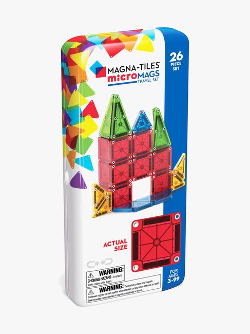 MAGNA-TILES MicroMAGS Travel Metalldose