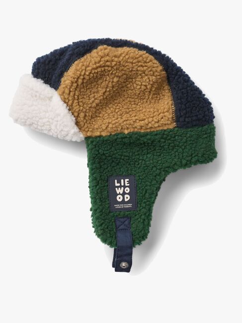 LIEWOOD Bravo Fleecemütze, Classic Navy Multi Mix