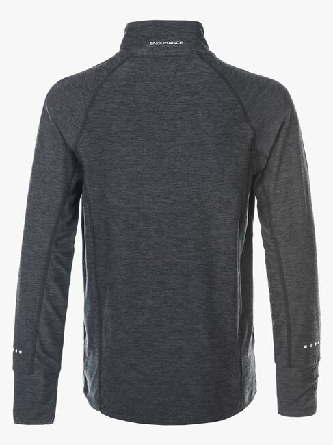 Endurance Lyle Melange Performance Shirt, Black
