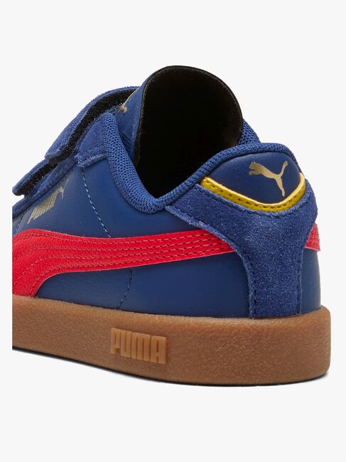 Puma Club II Era V PS Sneaker, Blue Jewel/Red