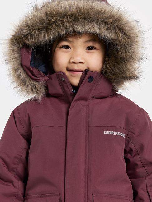 Didriksons Bjärven Winterjacke, Anemon Red