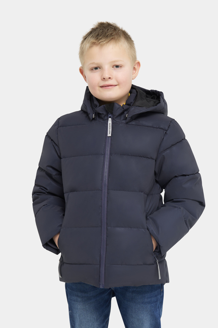 Nordbjørn Star Reflektierende Winterjacke, Steel Blue