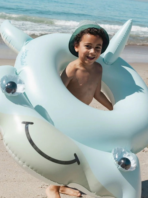 Swim Essentials Schwimmring 95 cm, Hunter The Hammerhead Shark