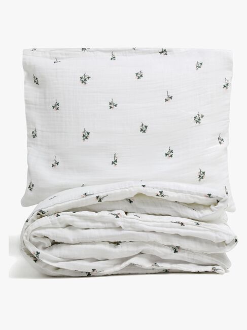 Alice & Fox ADORA Bettwäsche Kinderbett 150x210, Weiß