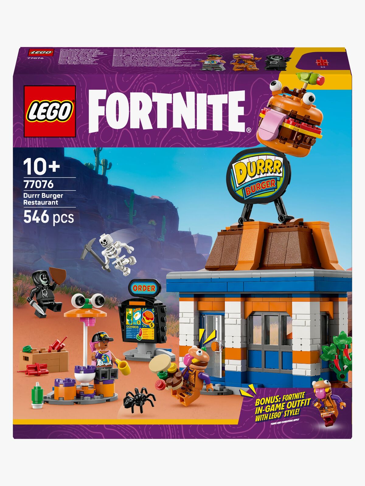 LEGO Fortnite 77076 Durrr Burger Restaurant