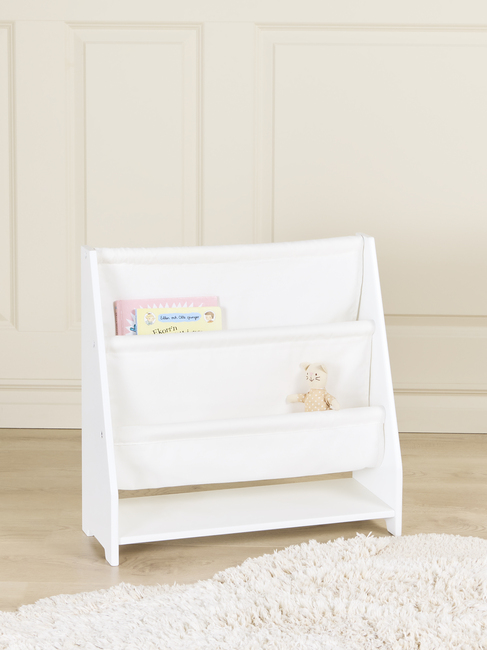 Alice & Fox WILLOW Canvas  Mini Bücherregal, Weiß