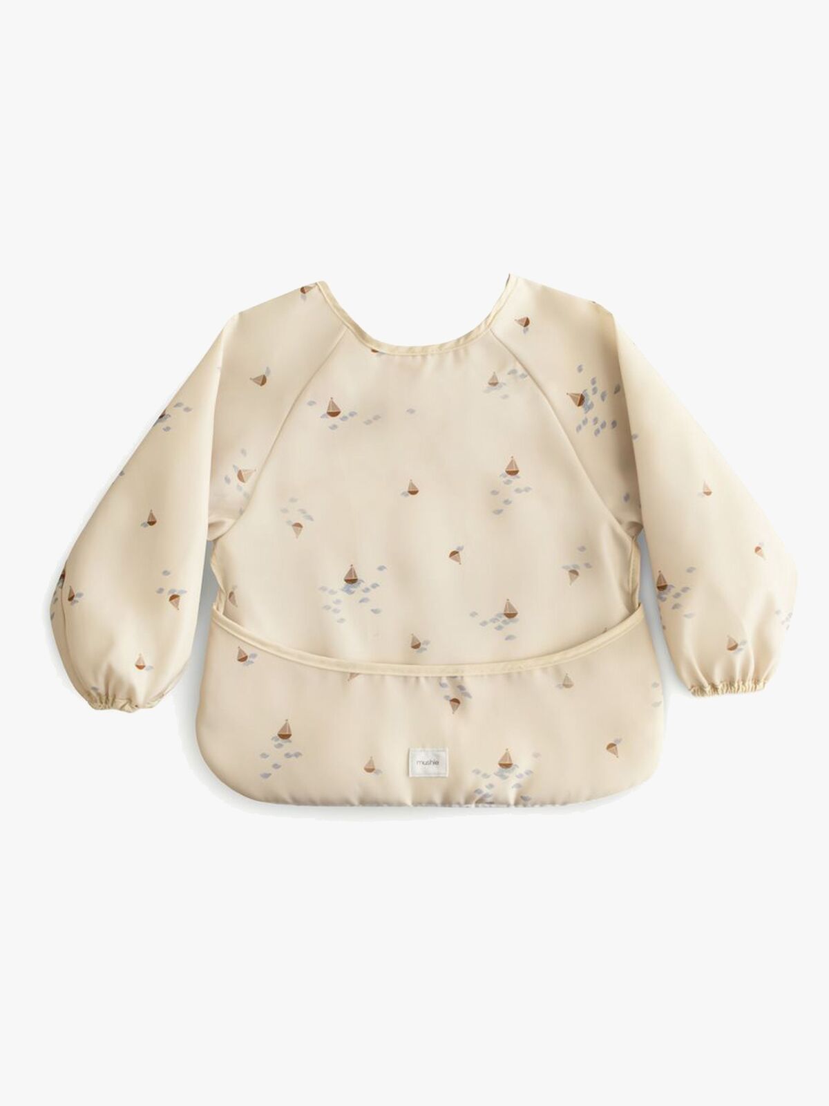 Mushie Langärmliges Lätzchen, Boats