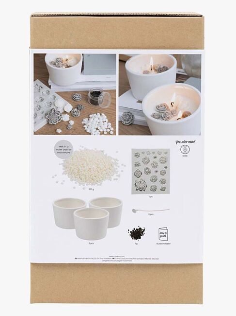 Creativ Company DIY-Set Kerzengießen Rose