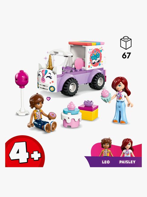 LEGO Friends 42675 Einhorn-Kuchenlieferwagen