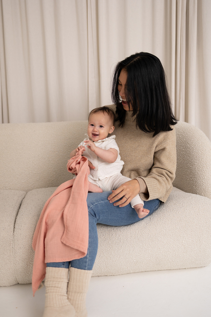 Mumin Musselintücher 2er-Pack, Pink