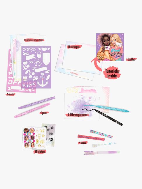 TOPModel Briefpapier Box Handlettering