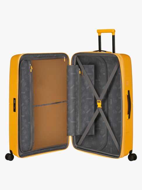 American Tourister Dashpop Koffer 104-121L, Golden Yellow