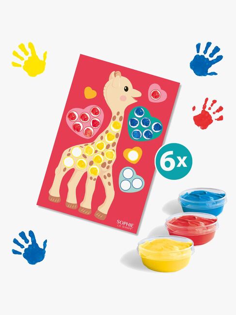 SES Creative Sophie la girafe Bastelset Malen und Ausmalen