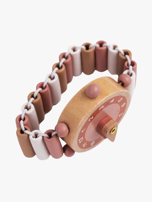 Egmont Toys Holzuhr, Rosa