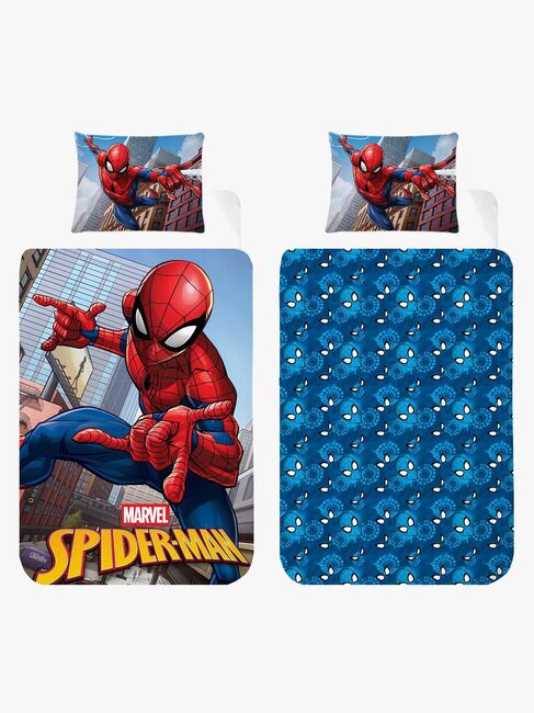 BrandMac Bettwäsche Spiderman 150 x 210 cm, Blau 1030255-3437_1.jpg