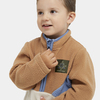 Nordbjörn Rydal Fleecejacke, Tobacco Brown/Stonewash/Oatmeal