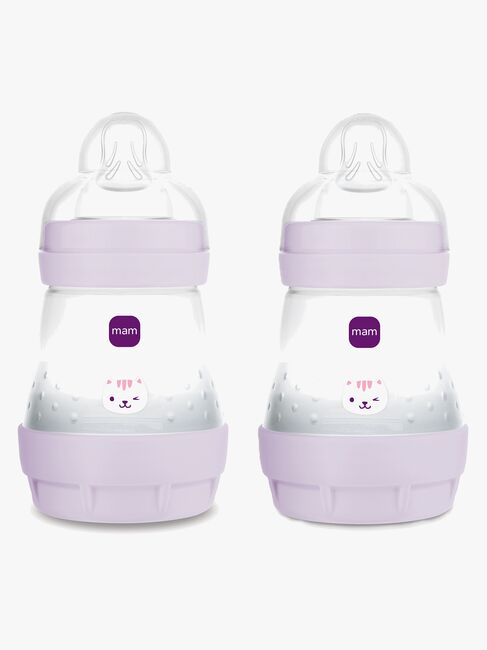 MAM Easy Start Babyflasche Anti-Kolik 160 ml 2er-Pack, Rosa