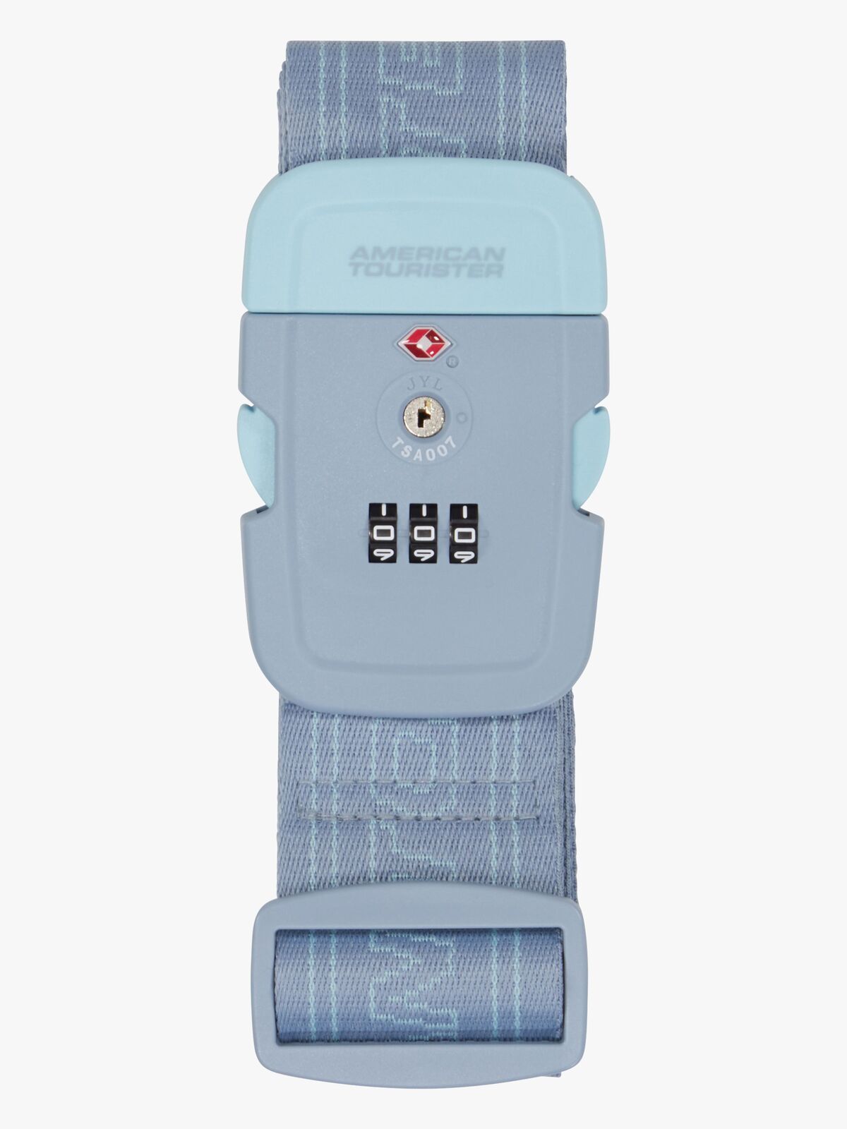 American Tourister TSA Gepäckgurt, Stone Blue/Blue