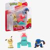 Pokémon Battle Figurenset Mimigma, Porygon & Glibunkel 3er-Pack