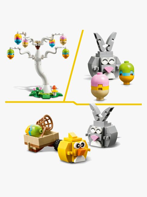 LEGO Iconic 40808 Osterhase und Ostereiersuche