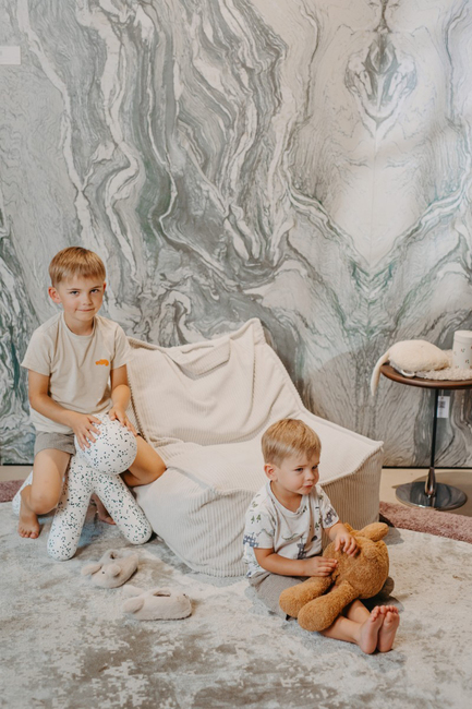 Yappy Kids Yappyhug Sitzsack, Beige