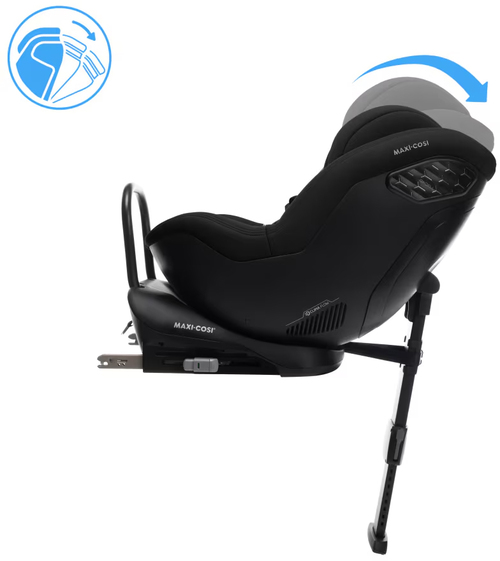Maxi-Cosi Mobifix Pro Rückwärtsgerichteter Kindersitz, Authentic Black