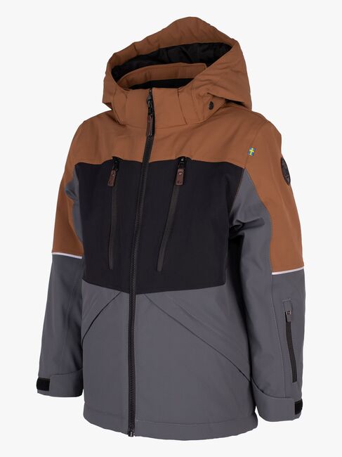 Lindberg Alpine Winterjacke, Cayenne/Anhracite