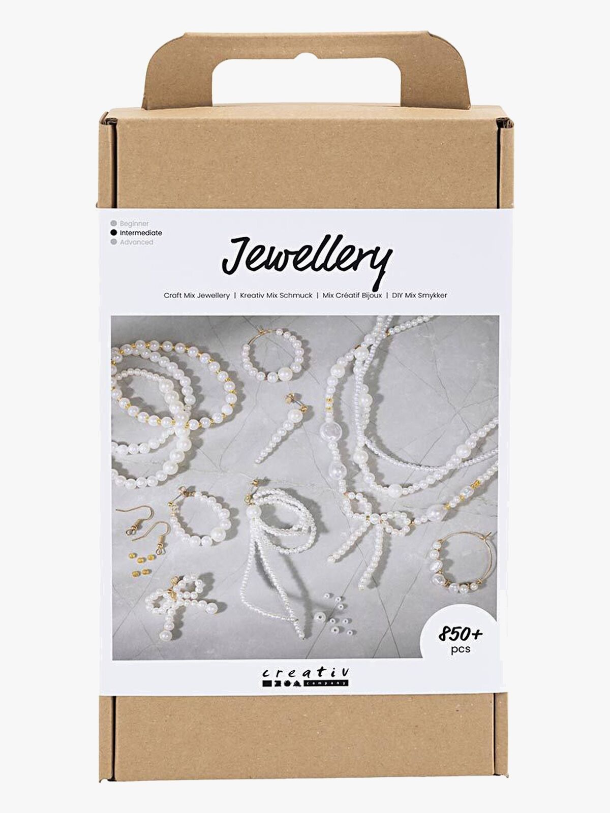 Creativ Company Bastelset Schmuckstücke Perlmutt DIY
