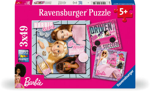 Ravensburger Barbie Puzzles 3x49 Teile