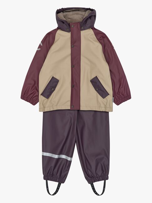 Mikk-Line Gefüttertes Regenset Mit Hosenträgern, Plum Perfect 33183-PlumPerfect-4548_1.jpg