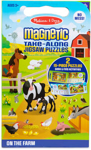 Melissa & Doug Magnetisches Puzzle zum Mitnehmen Bauernhof