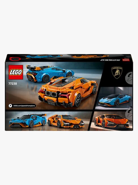 LEGO Speed Champions 77238 Lamborghini Revuelto und Huracán STO
