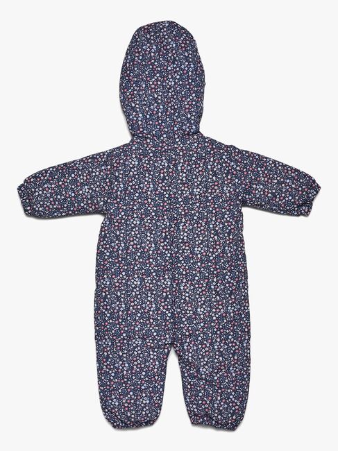 Petite Chérie Atelier Gisele Babyoverall, Navy Small Flower