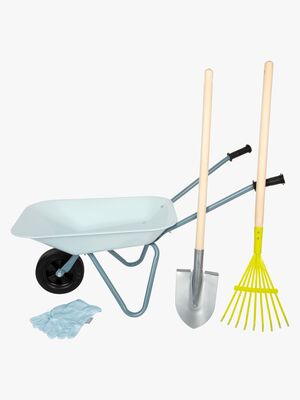 Small Foot Schubkarre mit Gartenwerkzeug